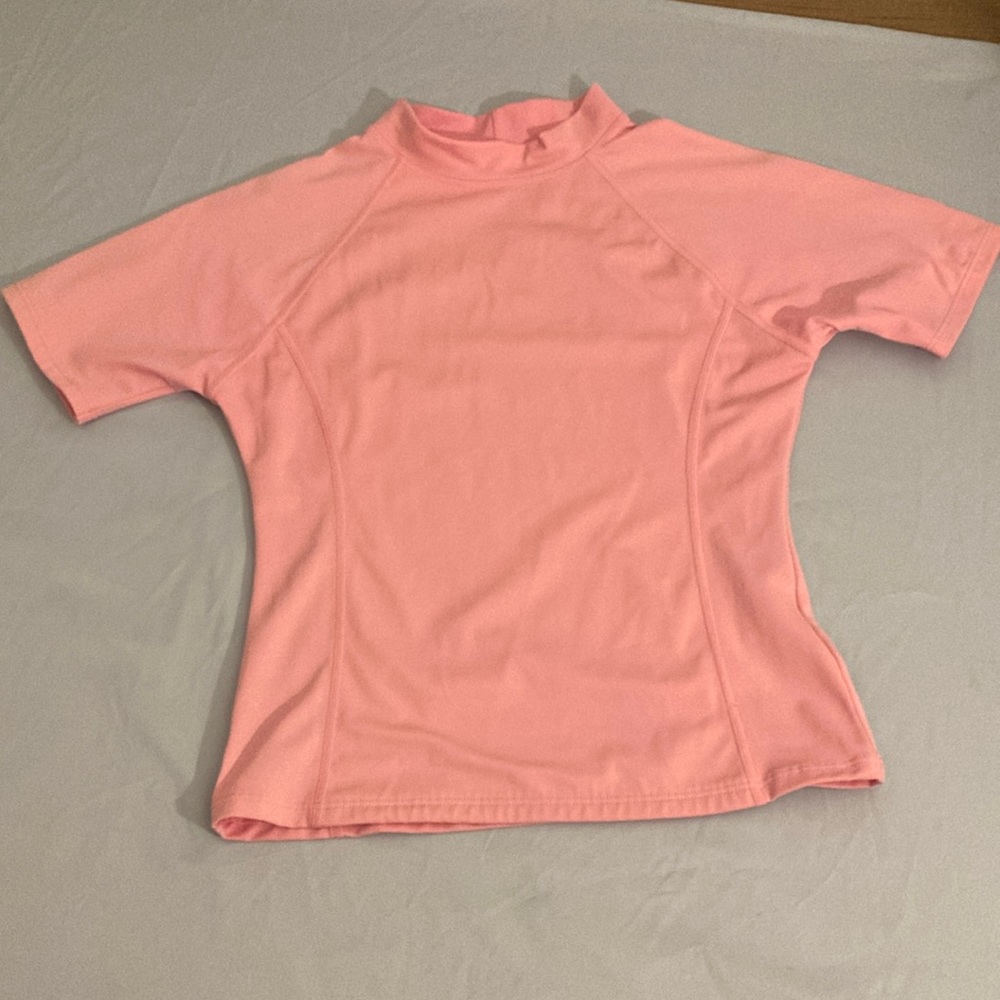 Brand new never worn lands end girls rash gaurd
